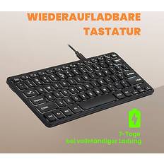 Tastaturen Perixx periboard-732b de, mini-tastatur sc