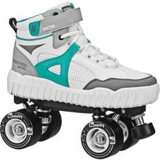 Roller Derby Elite Glidr Sneaker Skate White/Teal Mens8/Womens9