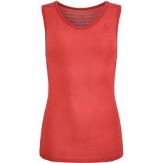 Rouge Hauts de Couche de Base Odlo Débardeur technique Performance X-Light Pour Femme - Rouge