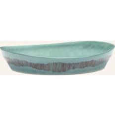 Serax Serveringsfade & Bakker Serax Feast Serveringsskål S Ø30 cm Azure Stripes-Red Serveringsfad