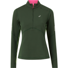 Dame - Grøn - Løb Sweatere Asics Løbetrøje Winter Run 1/2 Zip Mid Layer Grøn 40/42