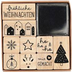 Stempel Brunnen Stempel-Set Weihnachten