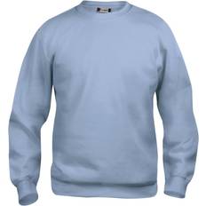 Clique Man Truien Clique Basic Round Neck Sweatshirt Unisex - Light Blue