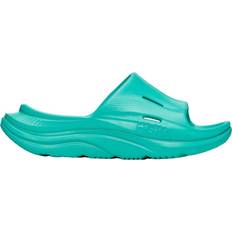 Turquoise - Women Slides Hoka Ora Recovery Slide 3 - Ceramic