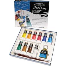 Winsor & Newton Oljemaling Winsor & Newton Artisan Water Mixable Oil Colour Studio Set 10X37ml