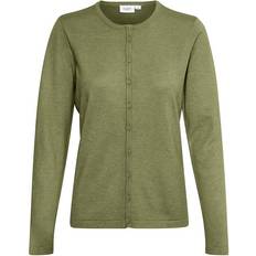 Saint Tropez Mila Knitted Cardigan - Olivine Melange