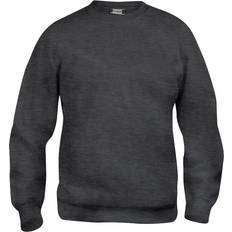 Clique Basic Round Neck Sweatshirt Unisex - Anthracite Melange