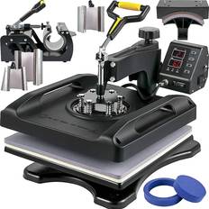 Heat Press 8 in 1 38x38cm 1200W