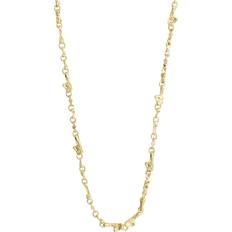 Pilgrim Hallie Necklace - Gold/Transparent