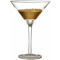 Kitchen Accessories Premier Housewares Olivia's Set of 2 Amelia Clear Cocktail Honeycomb Drinking Glass