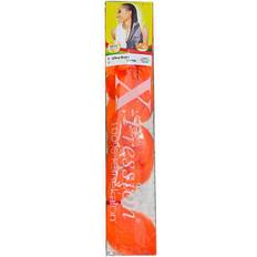 Clip on-extensions X-Pression Hair extensions Orange