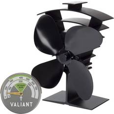 Cold Air Fans Stove Fans Valiant Premium IV Stove Fan Magnetic Thermometer Twin Pack