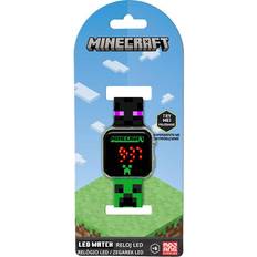 Uhren Kids licensing Minecraft led digital clock watch