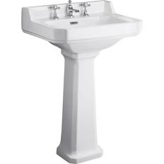 Bathroom Sinks Hudson Reed Richmond Basin Comfort 560mm Wide 3 Tap