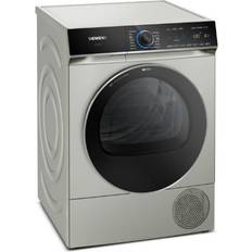 Condenser Tumble Dryers - Silver Siemens WQ46B2CXGB Heat Silver