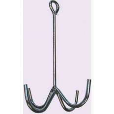 Silver Towel Hooks 4 Prong Cleaning Hook