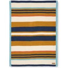 Tutti Bambini Chunky Knitted Stripe Blanket -Our Planet