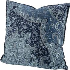 Kuddfodral eroz Artwood Eroz Paisley Indigo Kuddöverdrag Natur (50x50cm)