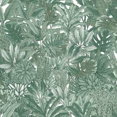 Forest green wallpaper Muriva Lush Forest Green