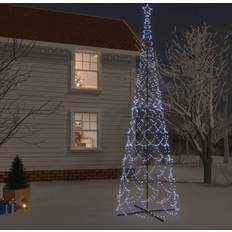 Blanc Froid Guirlandes Lumineuses de Sapin de Noël vidaXL Arbre Cône 3000 LED Blanc Froid 230x800 cm Guirlande Lumineuse de Sapin de Noël