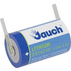 Lithium 3.6v 1 2 aa Jauch quartz er 14250j-t spezial-batterie 1/2 aa u-lötfahne lithium 3.6 v 1200