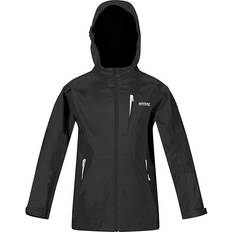 Randonnée Vestes Regatta Kid's Calderdale II Waterproof Hooded Walking Jacket - Black