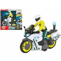 Motos de Juguete Dickie Toys Motocicleta 17 cm Policía