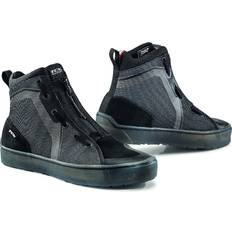 TCX Ikasu Waterproof Motorcycle Shoes - Black/Grey
