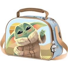 Bolsas térmicas & Neveras portátiles Karactermania Bolsa portameriendas 3D Say Hi Grogu The Mandalorian Star Wars