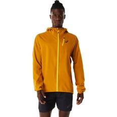 Asics fujitrail waterproof Asics FUJITRAIL Laufjacke Herren gelb