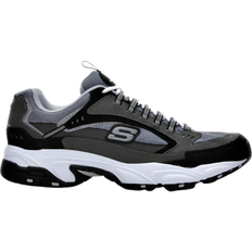 Charcoal black Skechers Stamina Cutback M - Charcoal Black