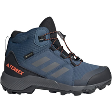 adidas Kid's Organizer Mid Gore-Tex Hiking Boots - Wonder Steel/Gray Three/Impact Orange