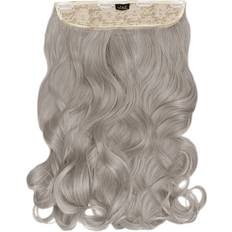 Silver Extensions & Wigs Lullabellz Thick Curly Clip In Hair Extensions 20 inch Silver Grey