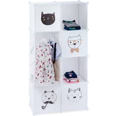 Modular Interlocking Closet Unit 145 x 74 x 36.5 cm