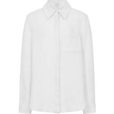 Reiss Dame Skjorter Reiss Campbell Linen Shirt - White
