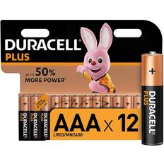 Duracell Batterie Batterie e Caricabatterie Duracell AAA Plus 12-pack