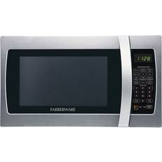 Microwave Ovens Farberware 20.43"" 1.3 Cubic FMO13AHTBKI" Silver