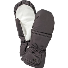 Hestra Primaloft Leather Mitt W - Graphite/Offwhite