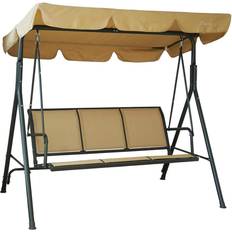 Canopy Porch Swings Kozyard Belle 3-person Swing