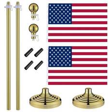 Flags & Accessories Yescom 8FT Telescoping Flag Pole Kit