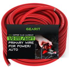 Cables GearIT 1/0 Gauge Wire 50ft Wire