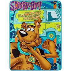 Northwest Warner Brothers Scooby-Doo Whole Gang' Micro Raschel Throw Blanket 46' x 60' Multi Color Blankets Brown (152.4x127cm)