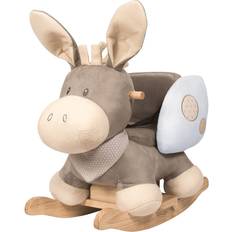 Nattou rocking animal,cappuccino donkey, 10-36 months, 62x32x50 cm,beige, 211505