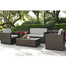 Patio Furniture Crosley Furniture Palm Harbor 4 Outdoor Lounge Set