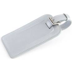 Silver Travel Accessories Royce Leather Luggage Tag