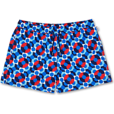 Costumi da bagno Happy Socks Illusion Dot Swim Shorts - Red/Light Blue/Blue/Navy