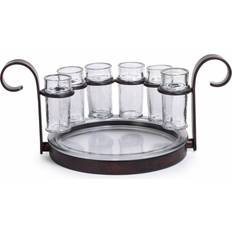 Grey Shot Glasses Regale 6-Shot Tequila Serving Set