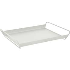 Acier Plateaux de Service Fermob Tablette Alto 53 x 38.5 cm Gris Argile Plateau de service