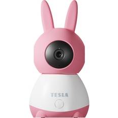 Sicherheit für Kinder Tesla Smart Camera 360 Baby Pink video baby monitor