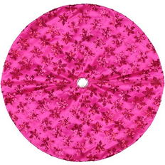 Pink Christmas Tree Skirts Northlight 20"" Sequin Snowflake Mini Skirt Christmas Tree Skirt